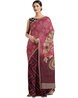 Buy Magenta Sarees for Women by AARRAH Online