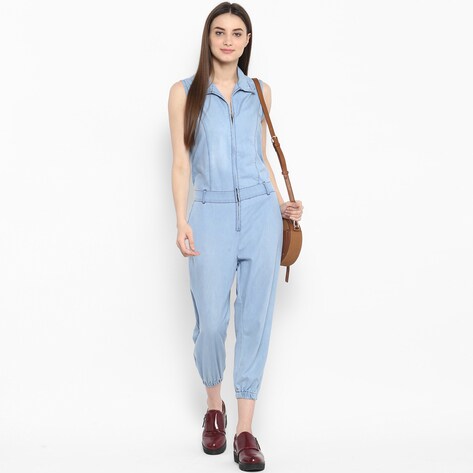 Buy Blue Jumpsuits &Playsuits for Women by TRENDYOL Online | Ajio.com