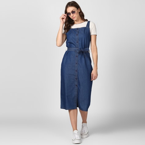 Madame Blue Denim Dungarees, Buy SIZE 26 Dungaree Online for