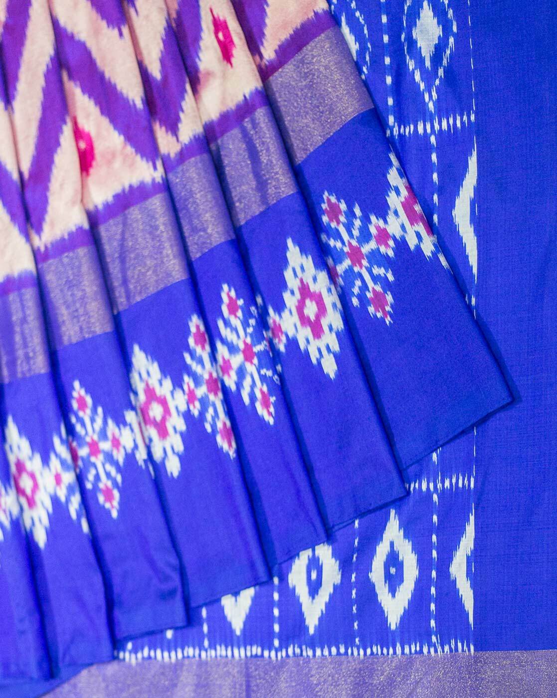 Buy Purple Sarees for Women by POTHYS Online | Ajio.com