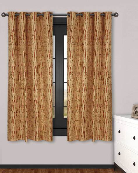 Gold Red Curtains Accessories, Tan Brown And Red Curtains