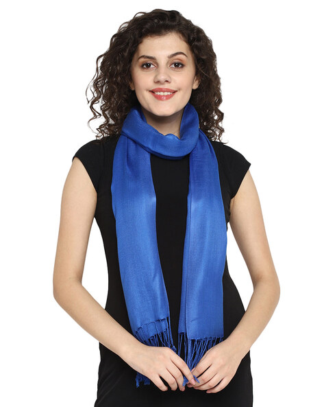 Woven Stole with Fringes Price in India