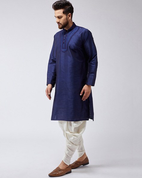 Nobleman | Premium Navy Bandghala Jacket | Saffron Lane