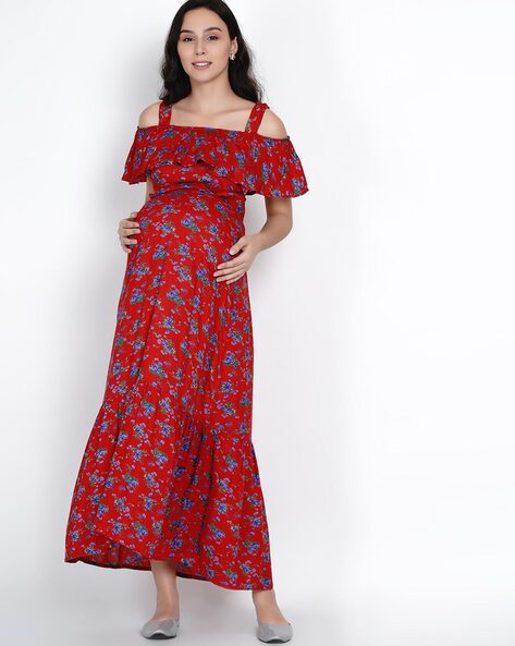 Buy Red Dresses \u0026 Jumpsuits for Women by MINE4NINE Online | Ajio.com