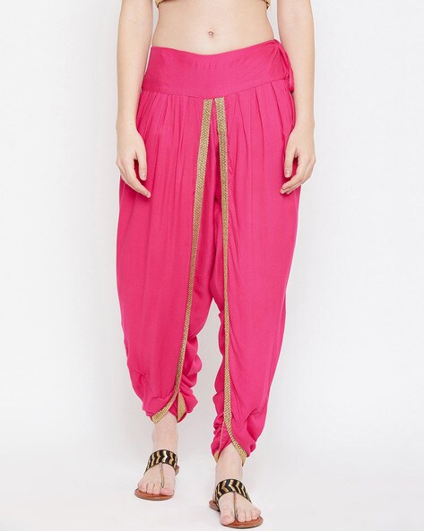 Dhoti Pants with Tassels Price in India