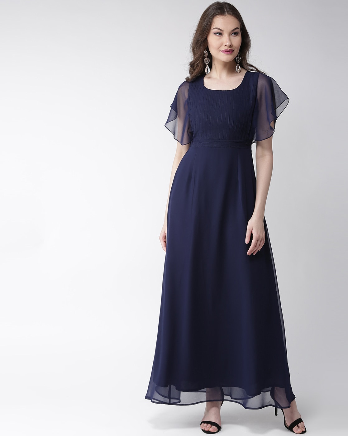 Buy Navy Blue Dresses for Women by Mish ...