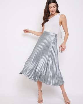 uptownie pleated skirt