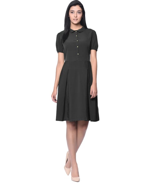 Buy Black Short Dress Online - Label Ritu Kumar India Store View