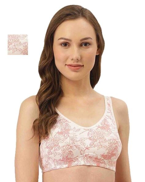 Buy Floral Print Total-Support Bra Online at Best Prices in India