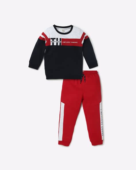 Buy Red Tracksuits for Boys by Toffy House Online