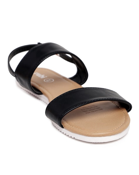 Buy Black Flat Sandals for Women by Rubi Online Ajio