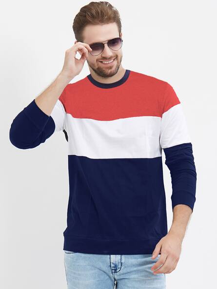 Buy Red Tshirts for Men by LEWEL Online 