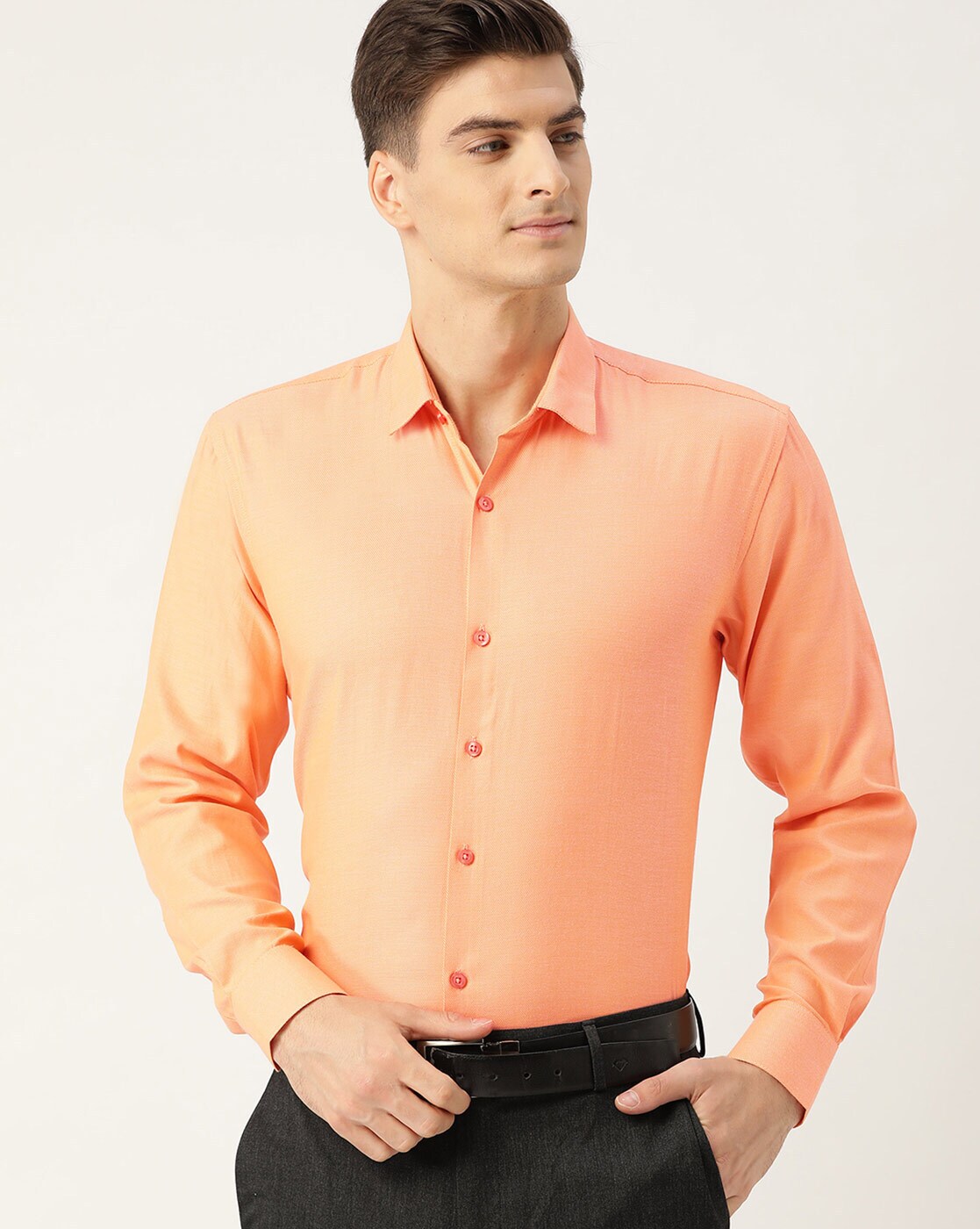 Orange Pajama Style Shirt - GBNY