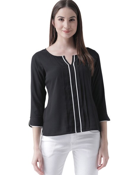 Buy Black Tops for Women by TEXCO Online