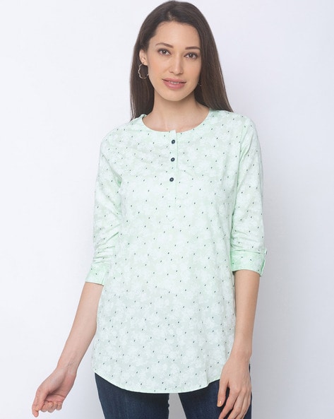 Buy Yellow Kurtis Tunics For Women By Neudis Online Ajio Com