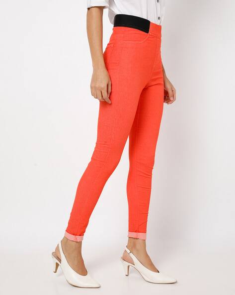 Buy Orange Jeans \u0026 Jeggings for Women 