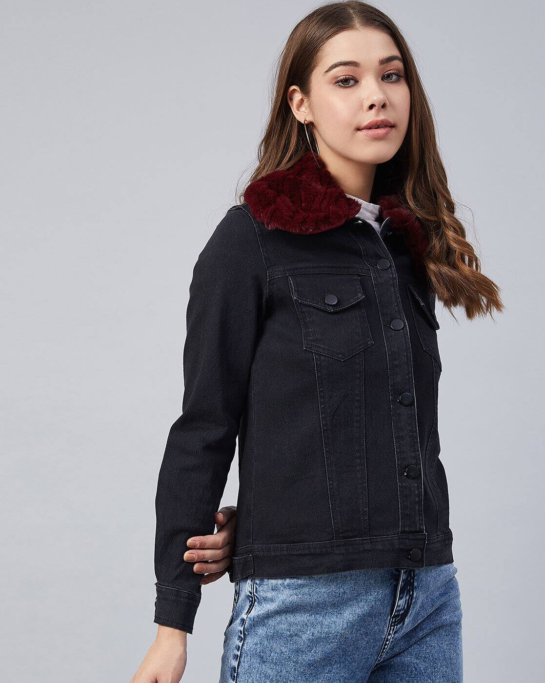 Buy Black Jackets \u0026 Coats for Women by 