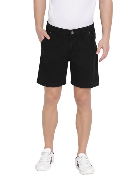 Flat-Front City Shorts