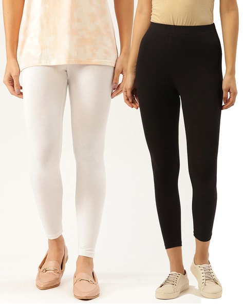 Buy Black Leggings for Women by AJIO Online | Ajio.com