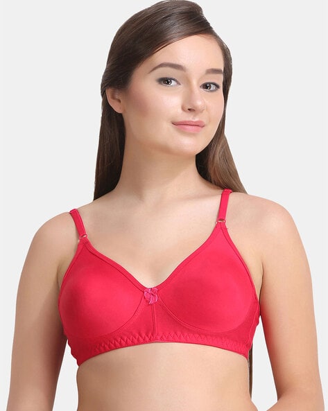 Buy (PACK OF 6) Different One Women's Modern Non Padded T-shirt Bra -  Multi-Color Online In India At Discounted Prices