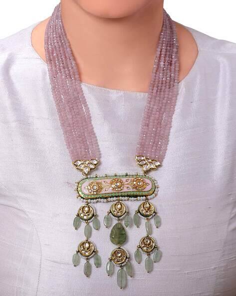 Buy Pink Necklaces \u0026 Pendants for Women 