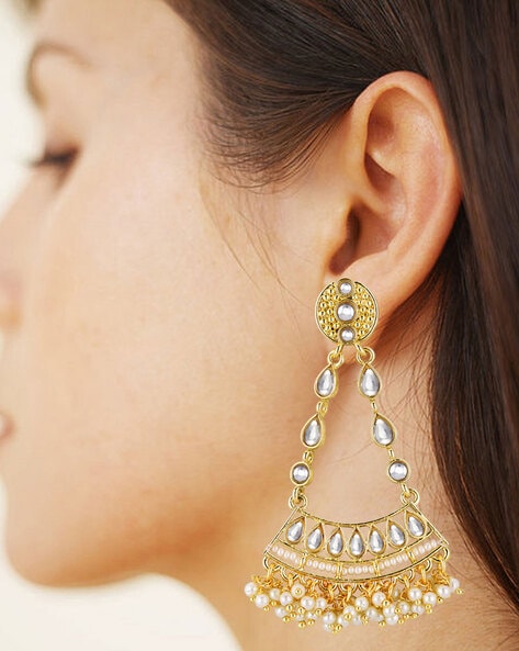 White Gold And Diamond Chandelier Earrings Available For Immediate Sale At  Sotheby's