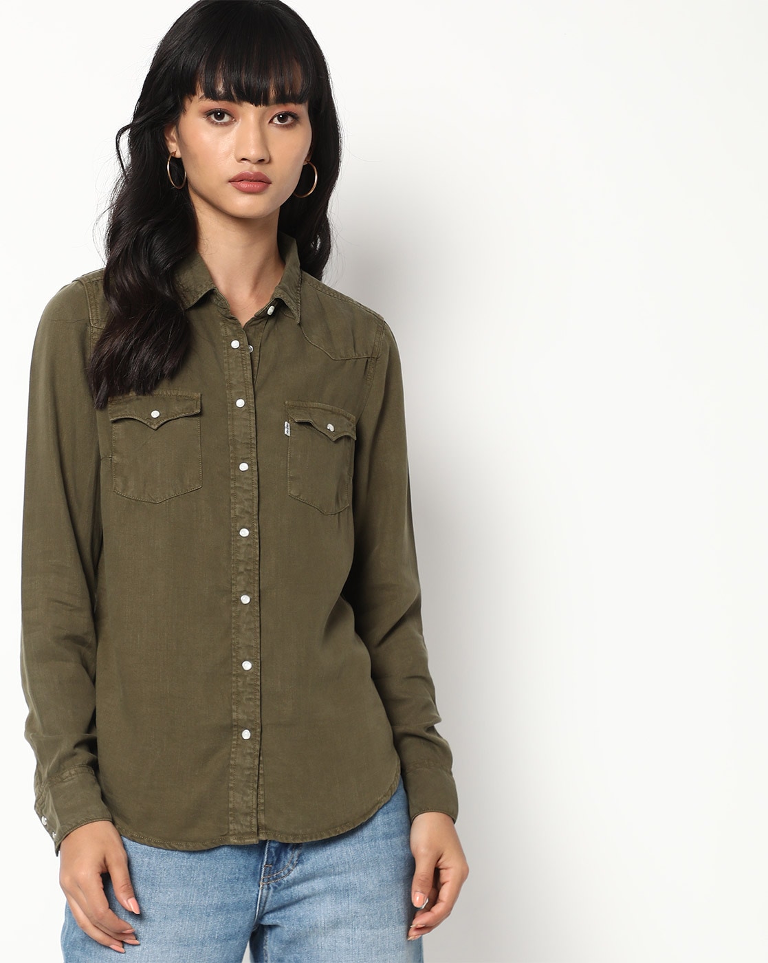 Buy Green Shirts for Women by LEVIS Online 