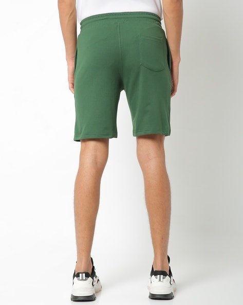 Buy Green Shorts & 3/4ths for Men by The Indian Garage Co Online