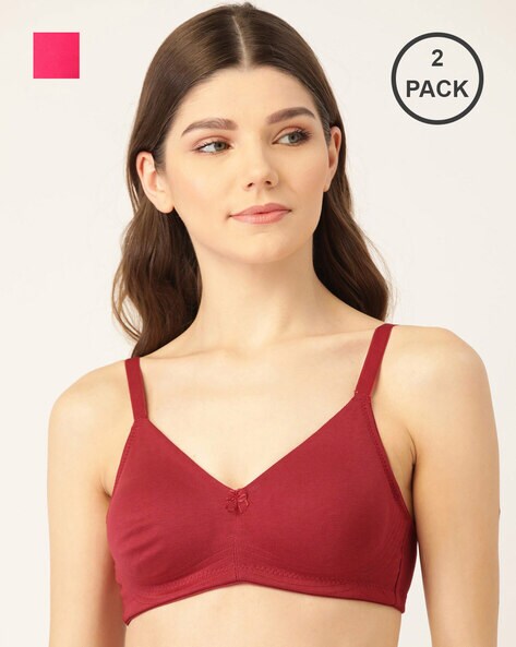 Buy Lady Lyka Pack Of 2 Push Up T Shirt Bras - Bra for Women 1341107