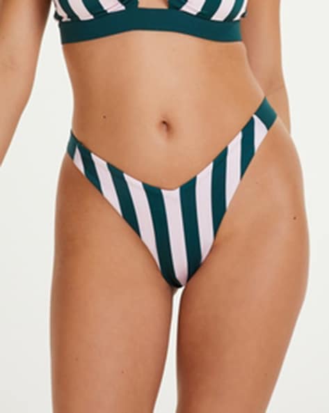 Buy Hunkemoller Sicily High-Leg Wrap Swimsuit, Sunkist coral Color Women