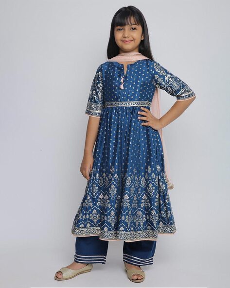 Buy Blue Ethnic Wear Sets for Girls by ...