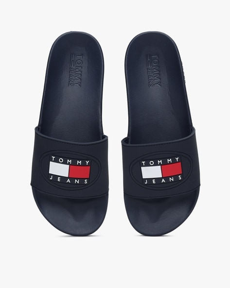 Tommy hilfiger sliders clearance mens navy