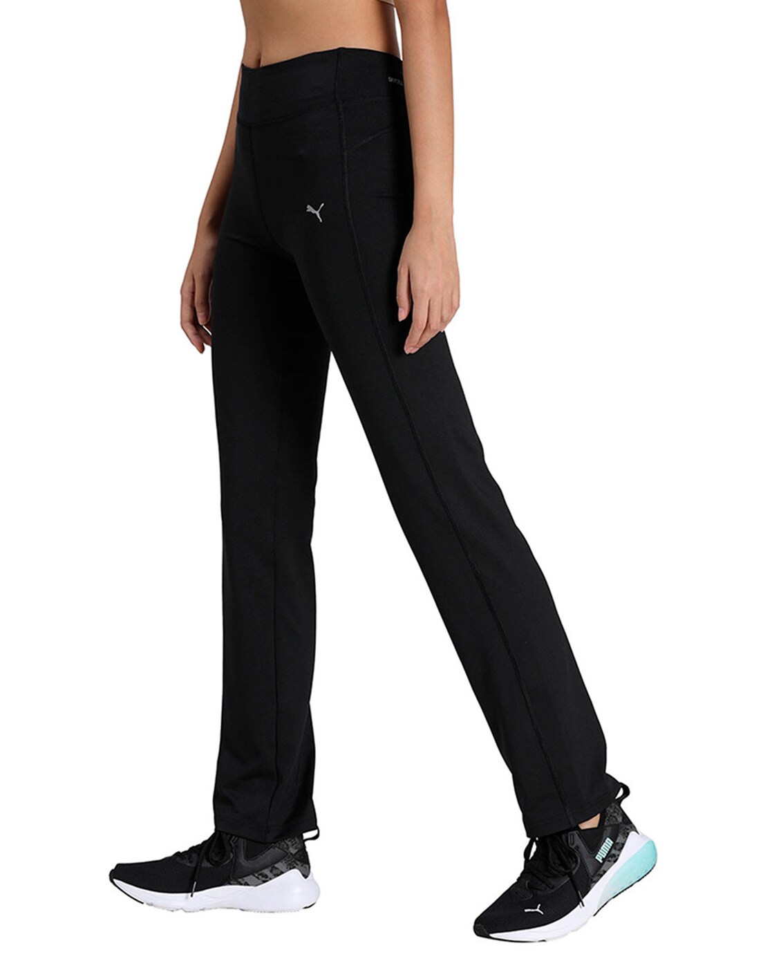 Women High-Rise Ankle-Length Track Pants