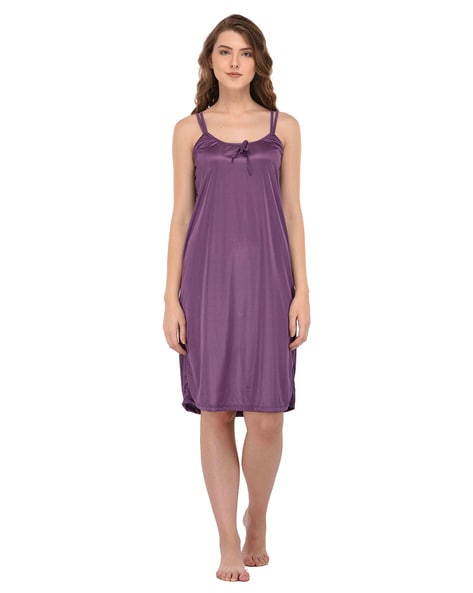 Purple nightgown set hot sale