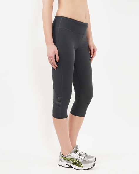 TLC Sport Performance Extra Strong Compression Cropped Leggings With Tummy  Control And Side Pockets - Black | very.co.uk