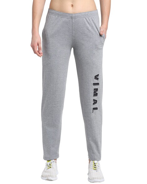 Women Track Pants with Small Branding