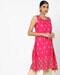 Sleeveless Block Print A-line Tunic