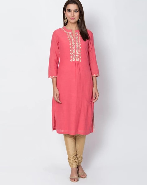 Biba sale plain kurtis