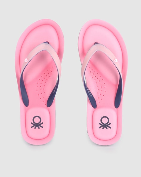 Pink Colour Flip Flops - Buy Pink Colour Flip Flops online in India