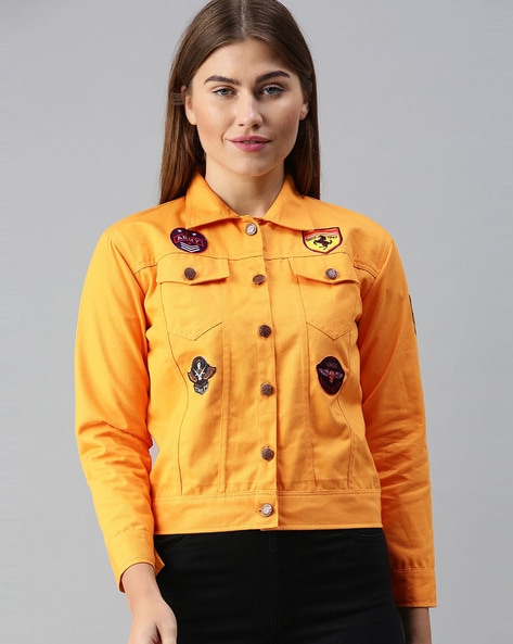 Esther Modern Cotton Jacket - Yellow | Levi's® US-totobed.com.vn