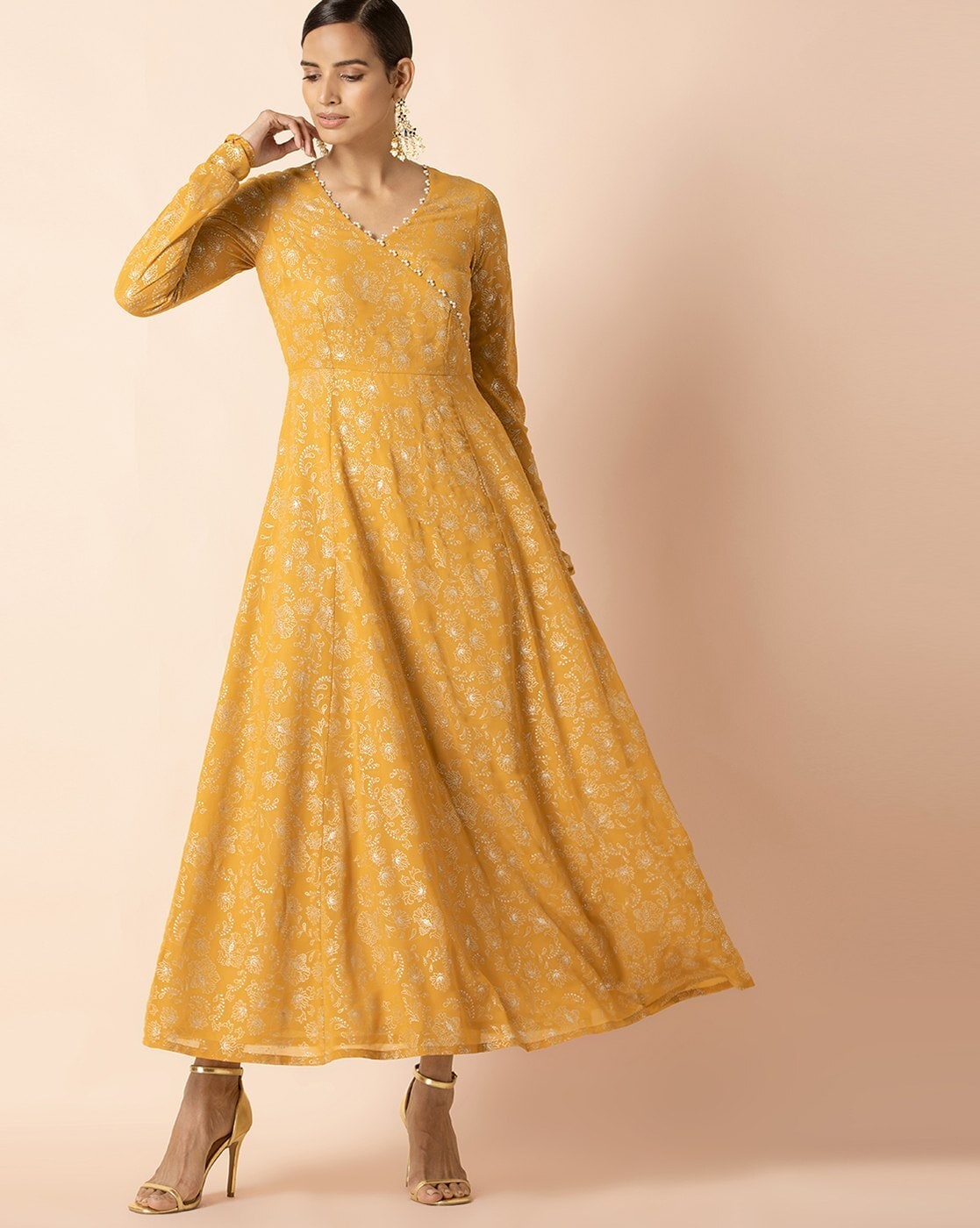 Buy INDYA Floral Print Cotton Women's Dress | Shoppers Stop