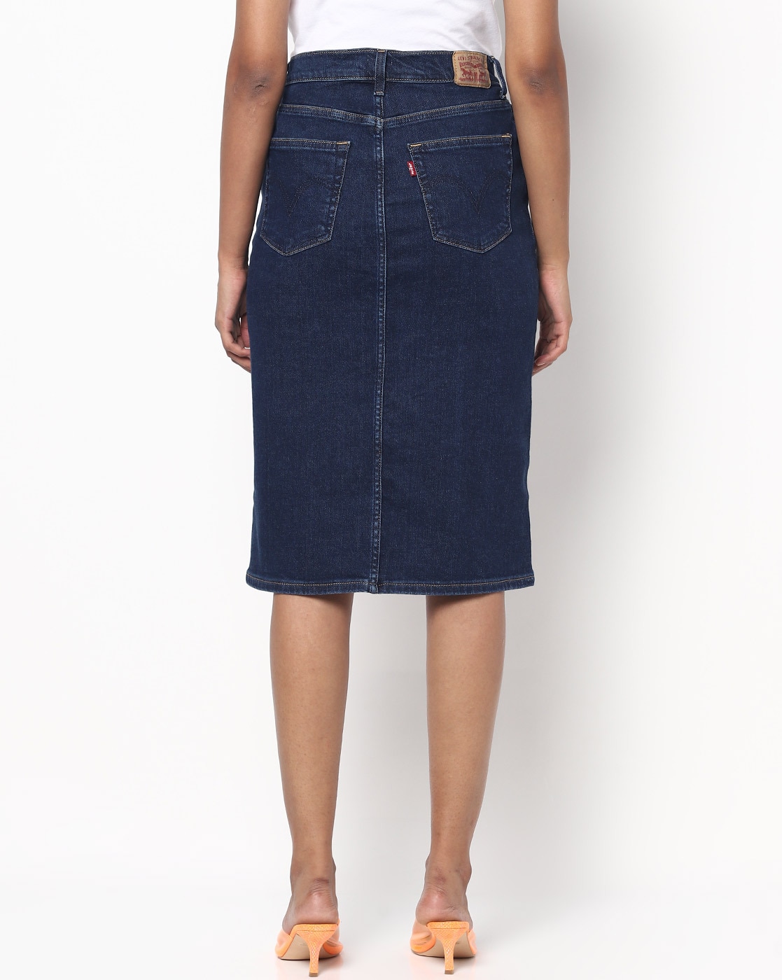 Denim pencil shop skirt levis