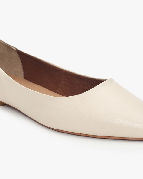 Buy Off White Flat Shoes for Women by Carlton London Online Ajio