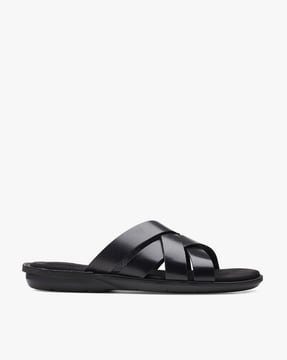 clarks platform flip flops