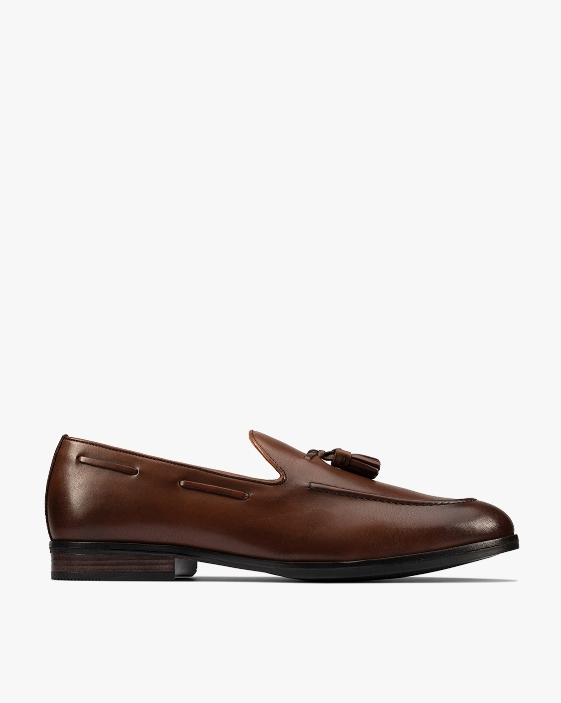 Clarks shop tassel loafers