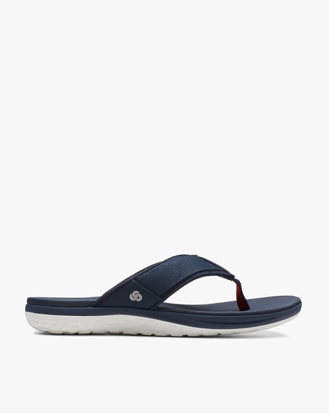 Thong Strap Slip On Flat Sandals