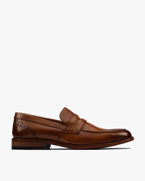 clarks penny loafers