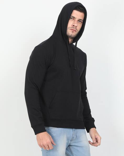 oversized black hoodie mens