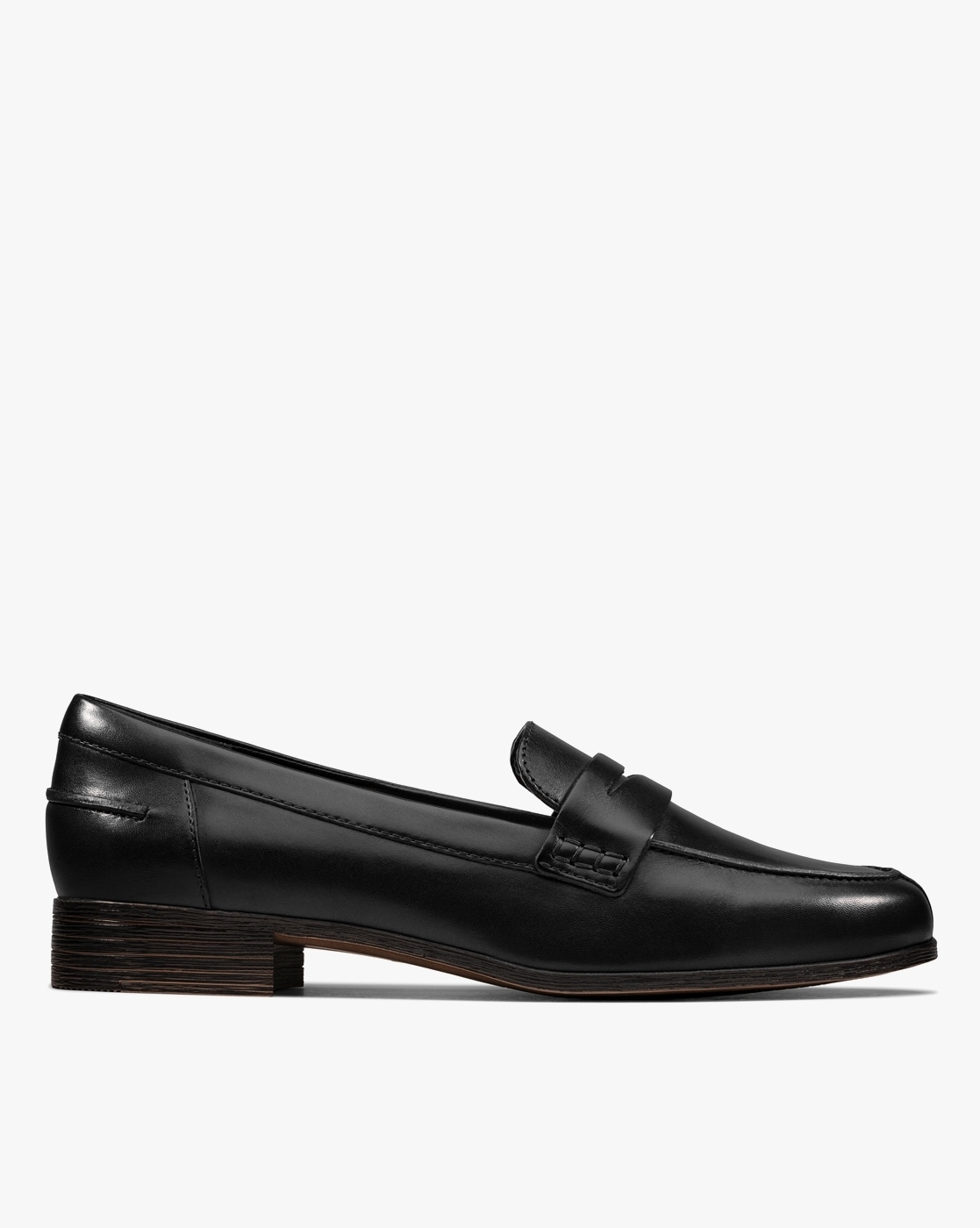 clarks flat loafers