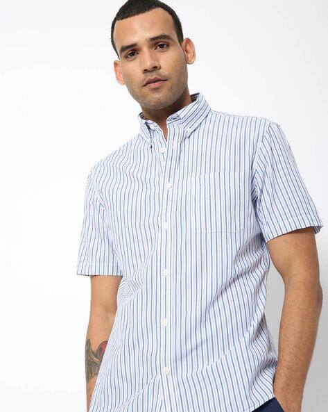 Buy Blue Shirts for Men by Marks 